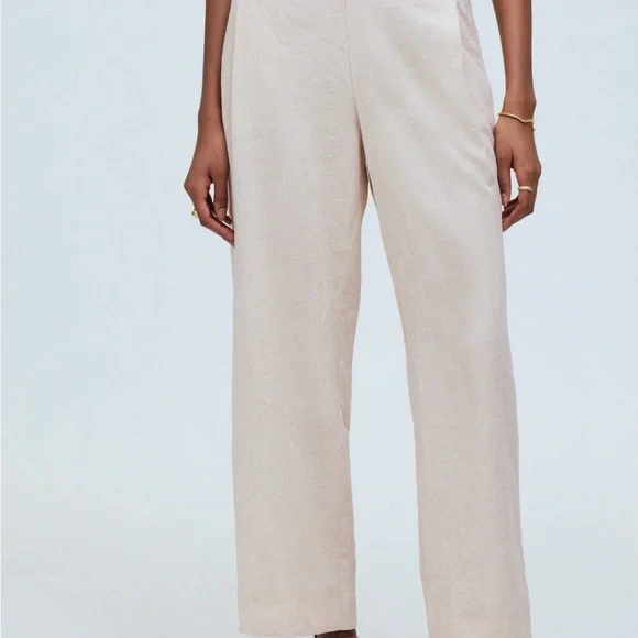 Madewell Straight Leg Crop Pants - Picture 3 of 8